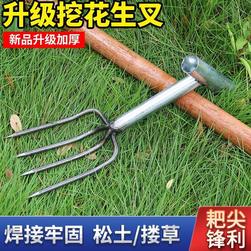 挖花生叉子挖花生神器起根挖根叉子挖花生专用工具手拿叉子挖地叉,农机/农具/农膜,叉,淘宝优惠券,粉丝福利购,淘宝优惠卷