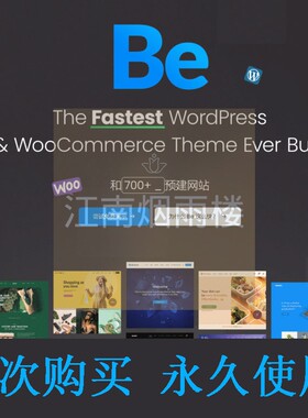 BeTheme主题wordpress外贸跨境电商模版建站独立站搭建网站空间