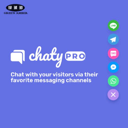 Chaty Pro插件WP客服聊天插件Wordpress即时聊天按钮官方兼容
