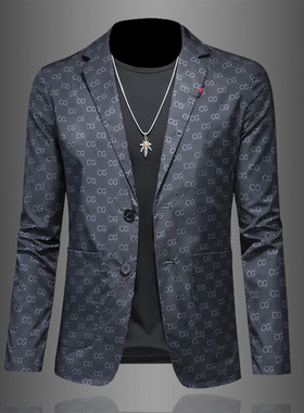 2026秋冬新款西装男装西服外套爆款98018p