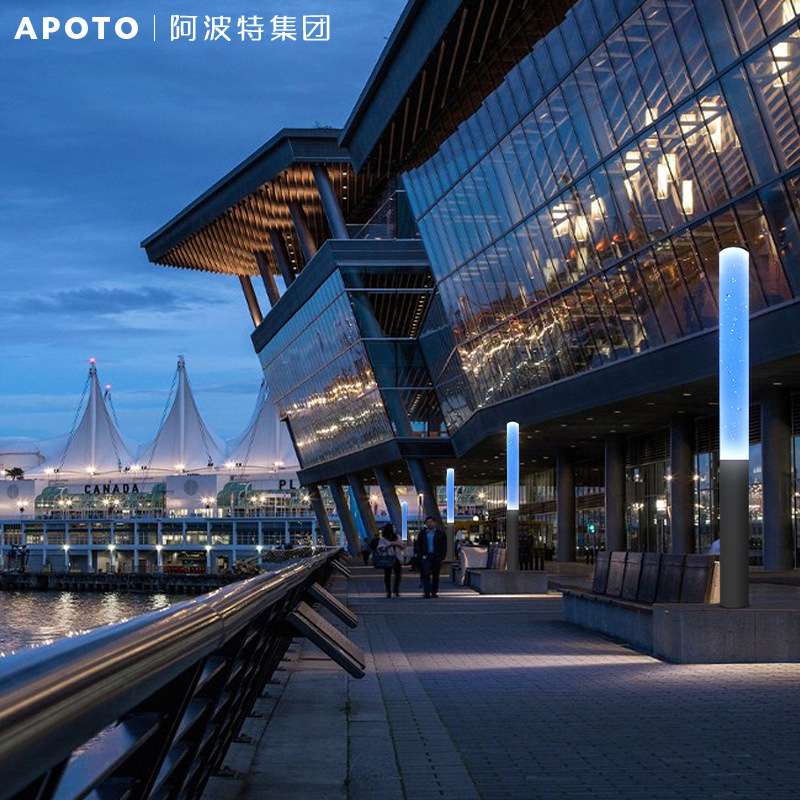 动态水泡景观灯花园小区别墅广场户外防水照明路灯立柱高杆庭院灯