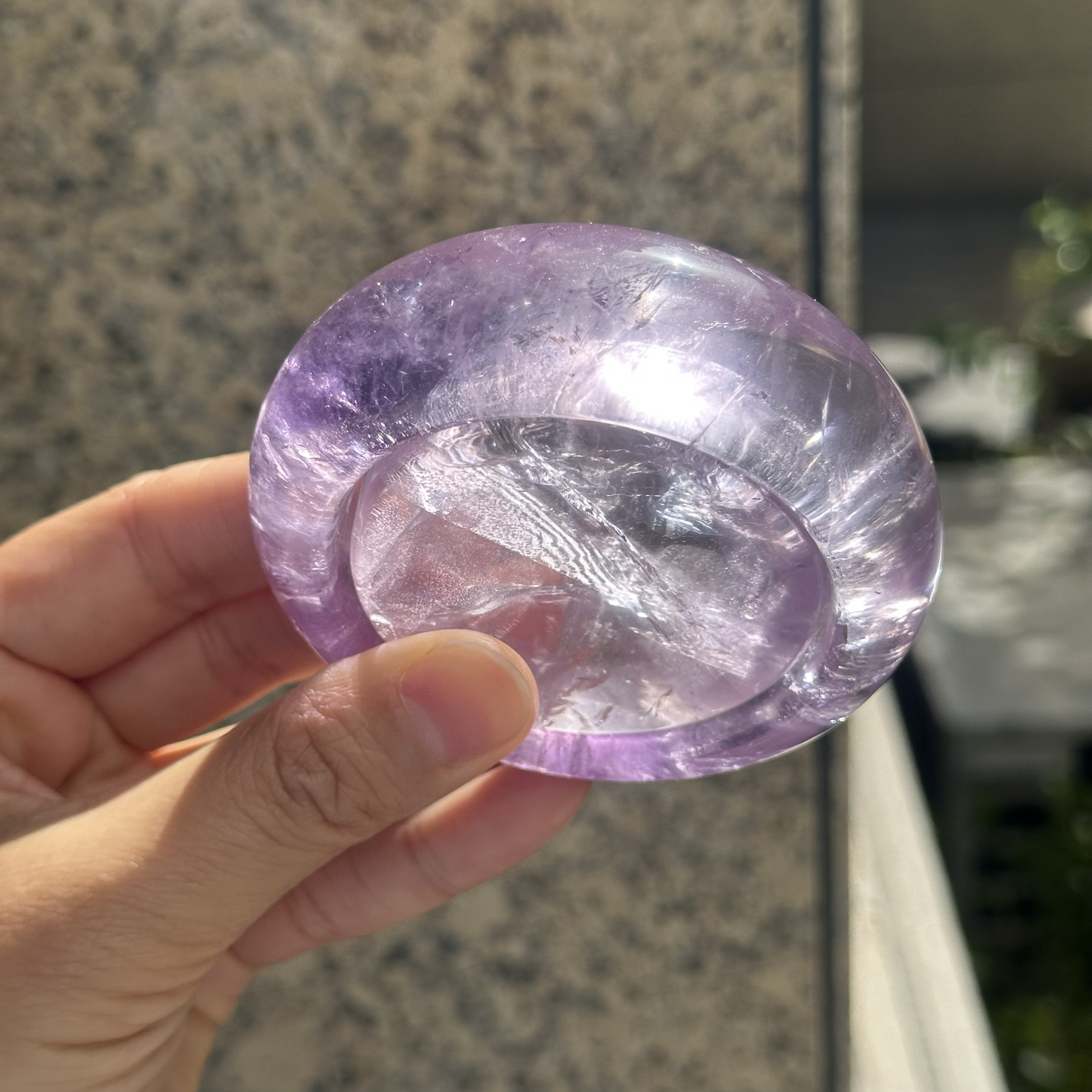 天然精品巴西紫水晶手镯套装自然光实拍颜色艳丽送老婆女友礼物