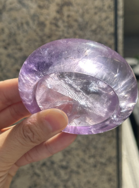 天然精品巴西紫水晶手镯套装自然光实拍颜色艳丽送老婆女友礼物