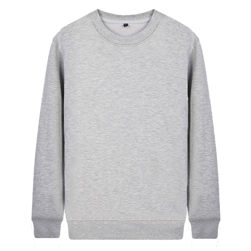 WINTER MENS THERMAL UNDERWEAR SUPER SOFT FLEECE LOOSE SPORTS TOP YOUTH ROUND NECK COMFORTABLE SOLID COLOR LONG SLEEVE T-SHIRT