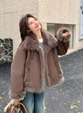 【首发新款现货】托卡皮毛一体外套2C285-2657-P215-K318