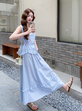 现货新品！2025夏季半身裙两件套时尚套装女2C325-A8823P155K218