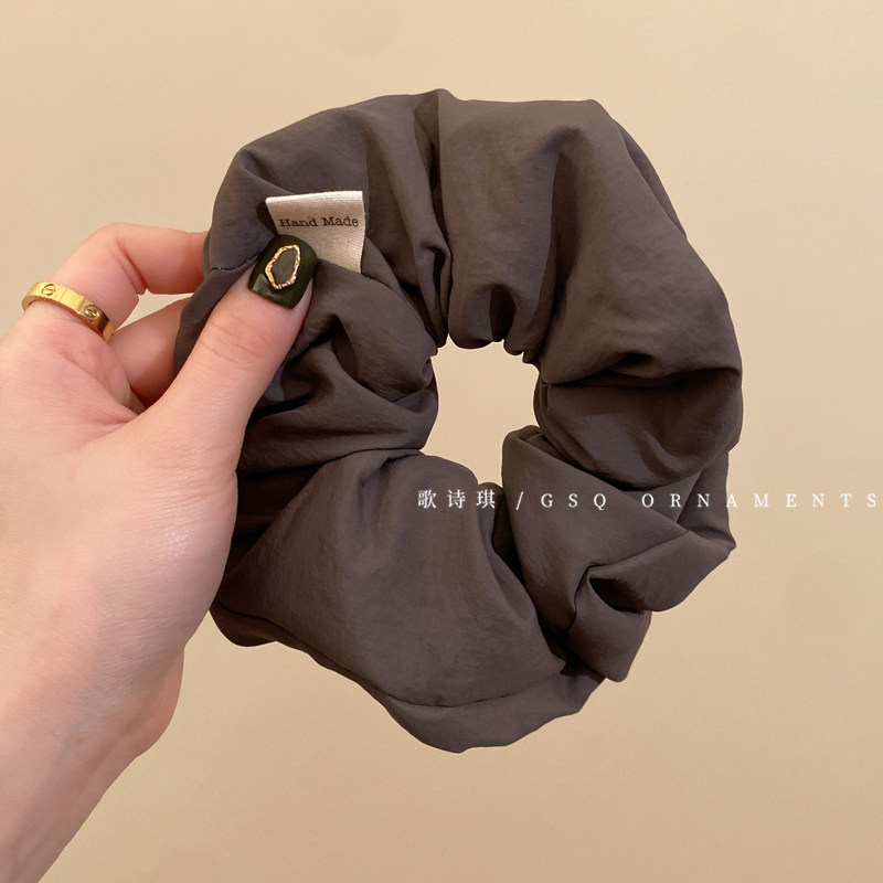 韩国气质纯色云朵大肠发圈女高级感简约扎头马尾发绳低丸子头皮筋,饰品/流行首饰/时尚饰品新,发饰,淘宝优惠券,粉丝福利购,淘宝优惠卷