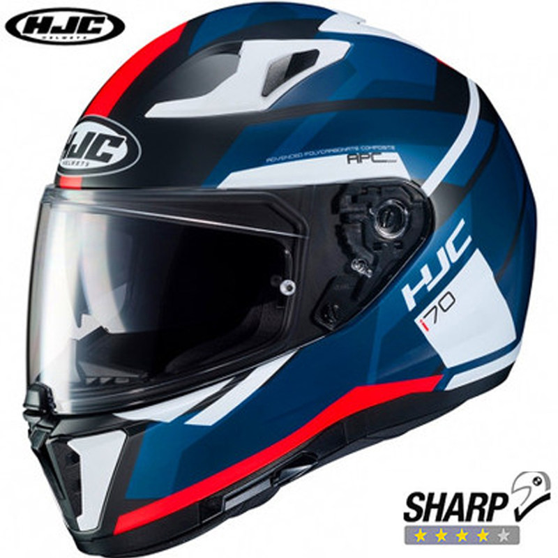 hjc摩托车双镜片头盔全盔i70进口冬季防雾机车街车男女四季sharp