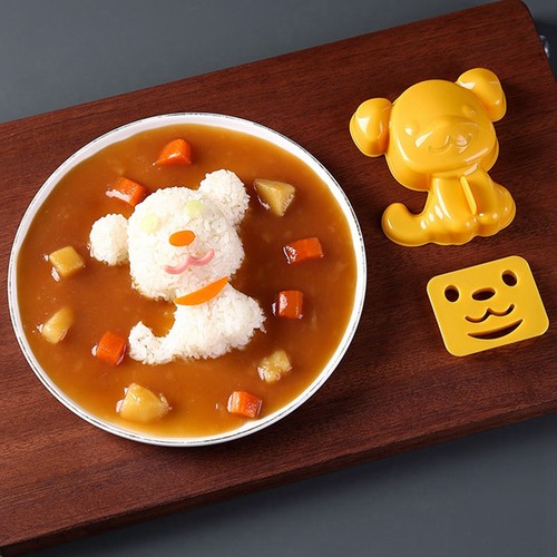 卡通动物DIY盖浇饭模具饭团模具