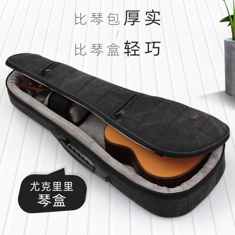21 23 26寸加厚加绒尤克里里琴包乌克丽丽琴盒ukulele加棉背包