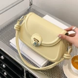 Сумка на одно плечо, сумка через плечо, изысканный стиль, коллекция 2022, в корейском стиле