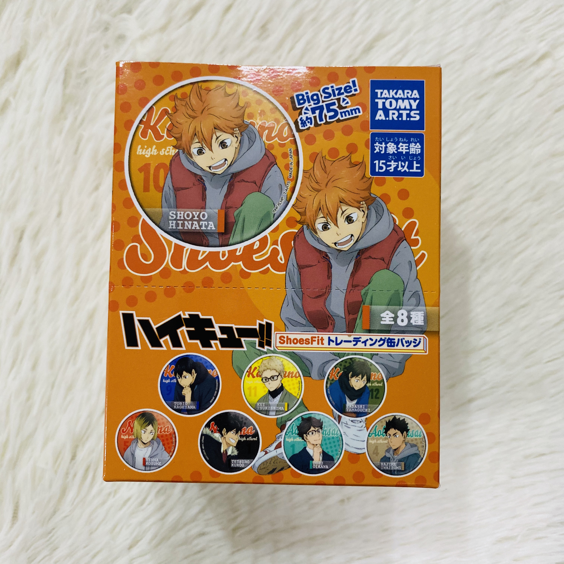 【日谷特价】现货排球少年穿鞋试鞋鞋子吧唧整盒日向翔阳孤爪研磨