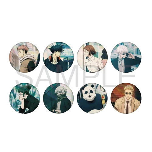 【日谷正版】现货咒术回战mappa十周年虹光吧唧65mm五条悟伏黑惠