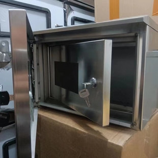 数显表流量积算仪304不锈钢壁挂式仪表箱机柜户外人工智能调节仪