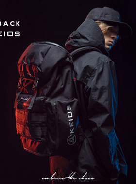 KEIOS x COMBACK  旅行系列双肩包 独立帽仓设计 抗水 耐磨 稳定