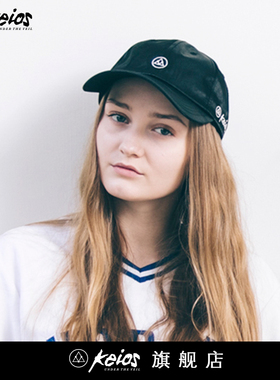 KEIOS UNDER THE VEIL LOGO 刺绣 绸缎 弯檐老爹帽 多色