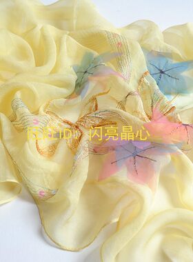 高档桑蚕丝纯真丝巾围脖领巾围巾