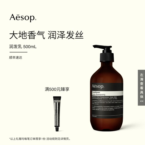 Aesop伊索润发乳500mL