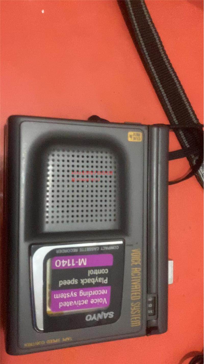 三洋m-1140磁带随身听,外观成色算是在我收到的这些随身听