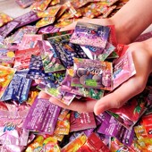 Rio混合水果味糖果20包 无糖薄荷糖女生 清新口气接吻糖随身小包装