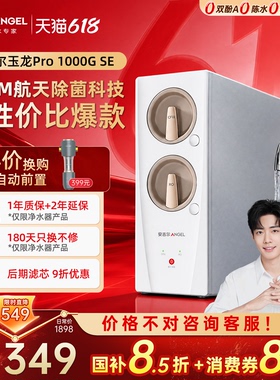 政府补贴安吉尔净水器家用厨房自来水ro反渗透直饮玉龙pro1000GSE