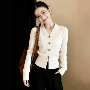 2026超火减龄一整套春装绝美气质新中式国风上衣阔腿裤两件套装女