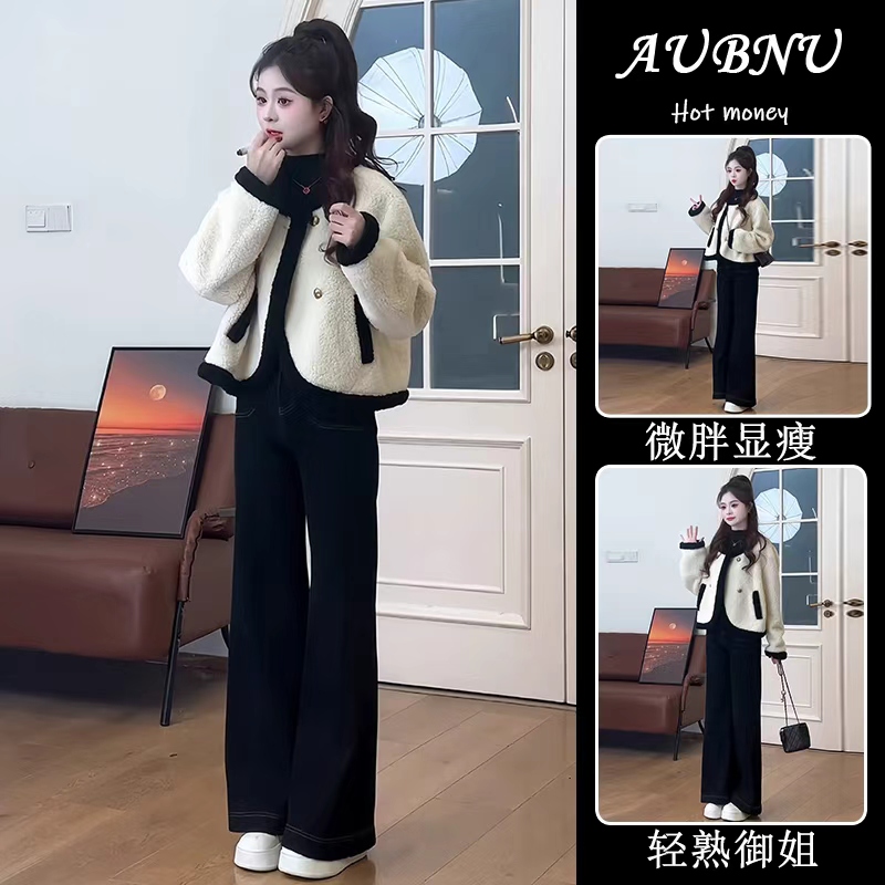 洋气炸街减龄超好看上衣套装