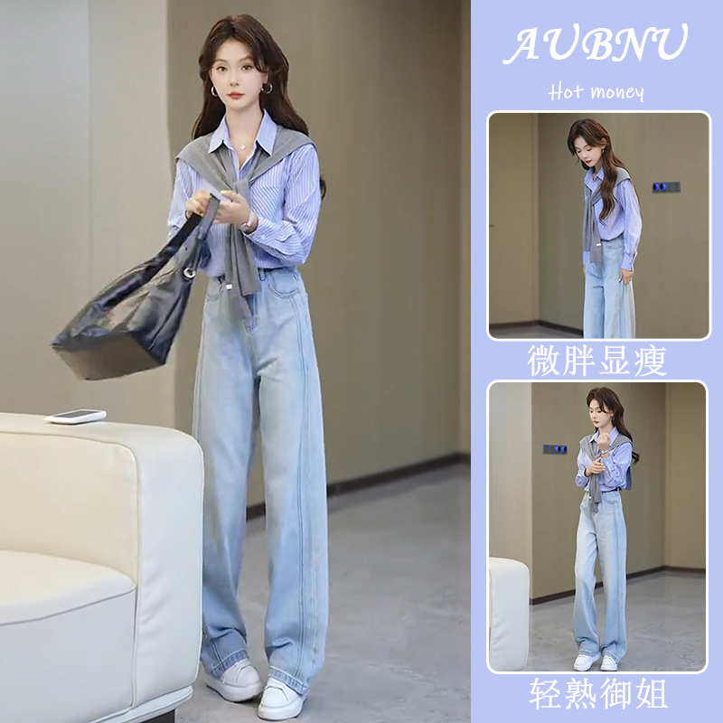 洋气炸街减龄超好看上衣套装