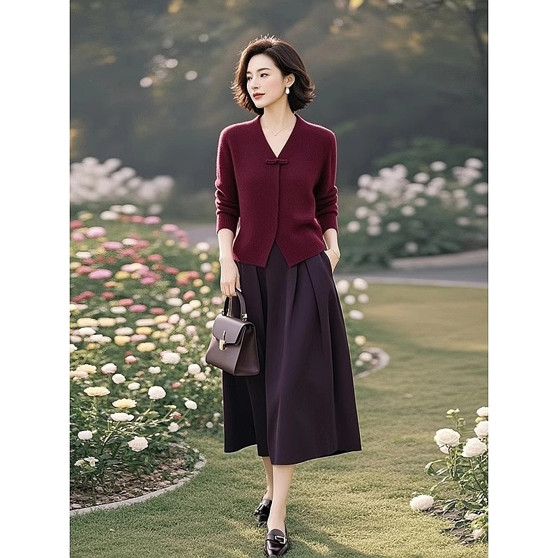 独特漂亮小个子国风减龄女装套装