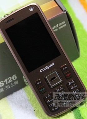 Coolpad/酷派S126 电信CDMA UC浏览器 轻薄 电子书 支持4G卡手机