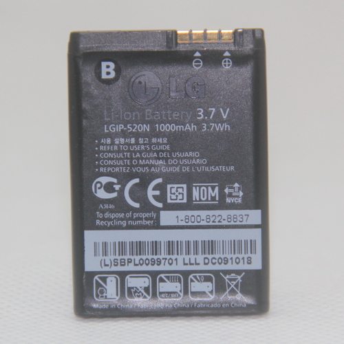 LG GD900 GW505 BL40 LGIP-520N 原装电池