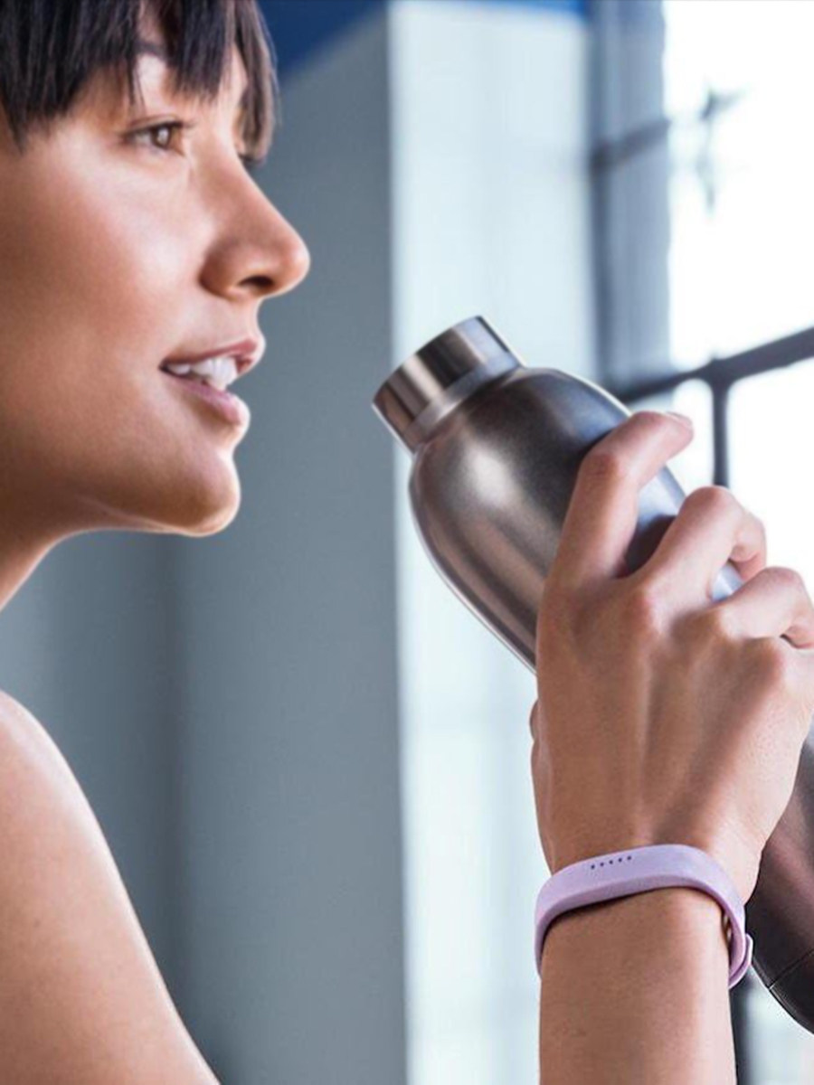 FITBIT FLEX2 스마트 스포츠 팔찌 추적기 수면 모니터링 수영 방수 알람 시계 알림 블루투스