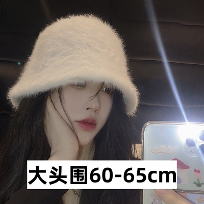 65cm超大头围帽子加大加深