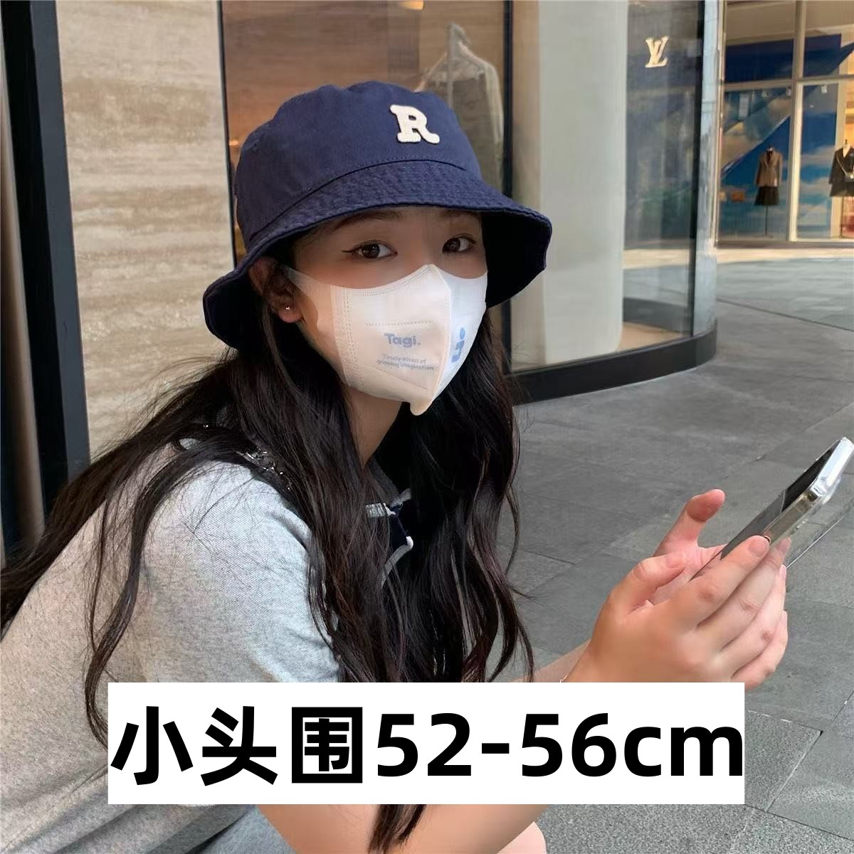 小头围渔夫帽夏季户外薄款图片