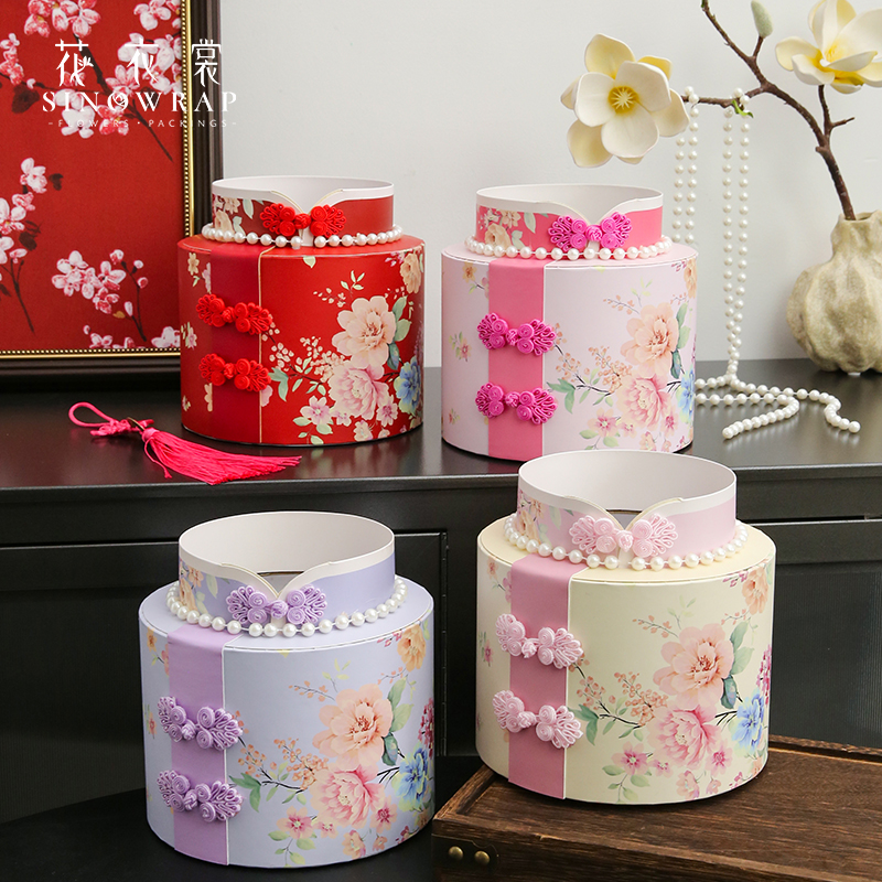 花衣裳中国风旗袍抱抱桶