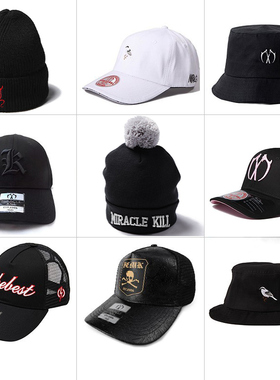 多色可选MIRACLEKILL2025系列渔夫帽平檐帽运动针织帽鸭舌帽男女
