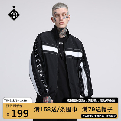 MIRACLEKILL SPORT专业足球系列串标夹克潮流外套工装防晒上衣