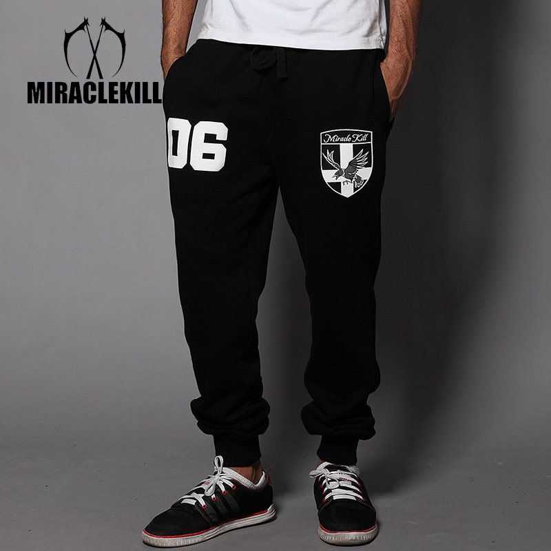 MIRACLE KILL Classic style Shenniao Crow Chaopai men's wear Close feet motion trousersin the Men's clothing, Casual pants  category - from Buy2taobao.com to provide professional Taobao agent buy service