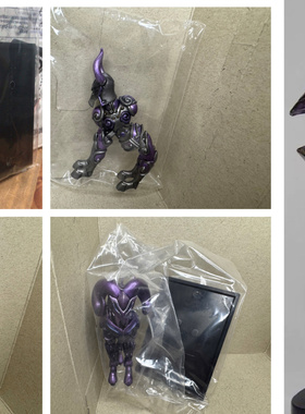 圣斗士星矢 盒蛋 扭蛋 超像VOL.2  隐藏版山羊座 金猫 紫色 模型