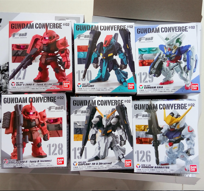 日本 万代 fw gundam converge #02 高达盒蛋 现货 全六种 模玩/动漫/周边/娃圈三坑/桌游 盒蛋/扭蛋/食玩 原图主图