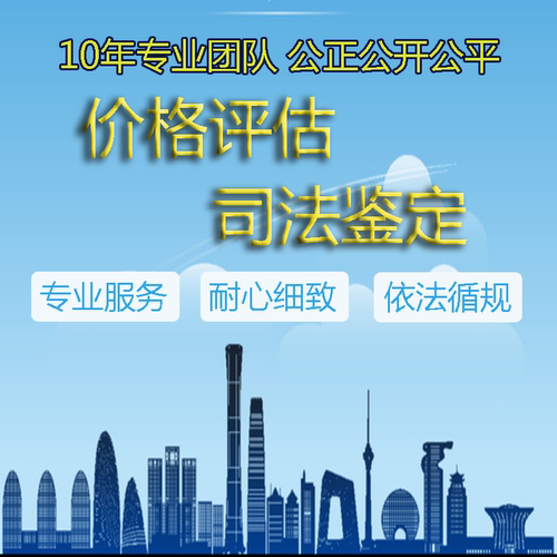 价格评估司法鉴定资产房产土地车辆经济纠纷矿产火灾损失清产核资