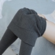 高腰收腹踩脚显瘦胖mm加厚保暖裤 棉裤 袜 女外穿大码 秋冬加绒打底裤