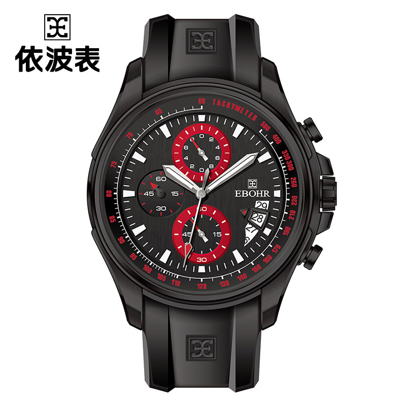 依波表飞驰系列运动手表男表计时石英表5134