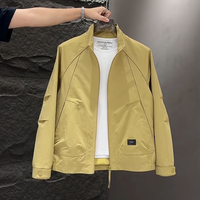 男士立领夹克外套薄款时尚