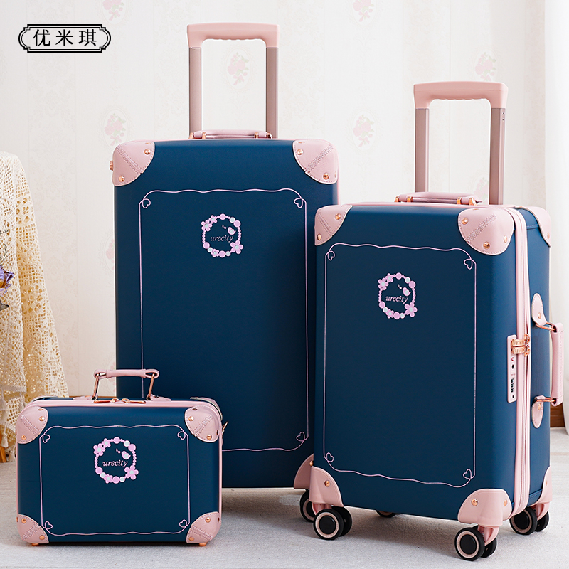 高颜值清仓特价旅行箱女20寸24寸旅行箱皮箱拉杆箱学生密码箱