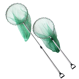 途虎防暴抓捕网兜多功能可伸缩不锈钢防爆抓捕器网兜钢叉安保器材