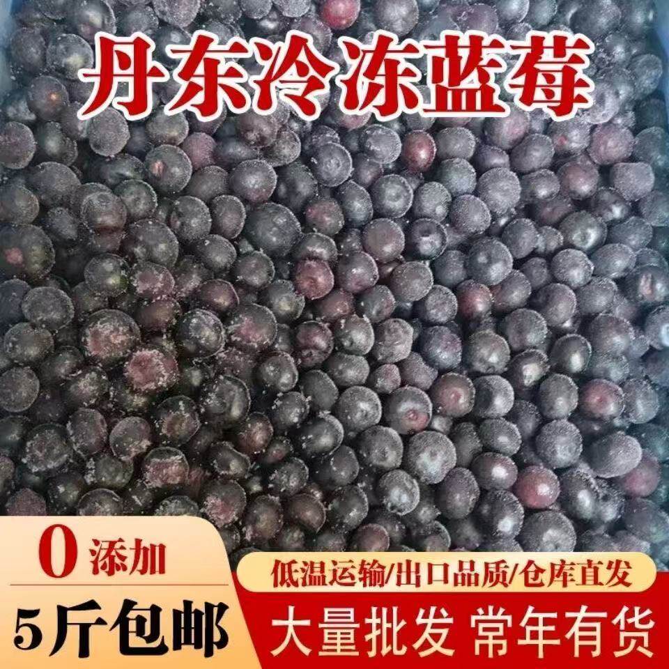 丹东蓝莓颗粒冷冻草莓