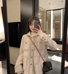 短款外套女秋冬新款网红女装韩版宽松上衣百搭外衣