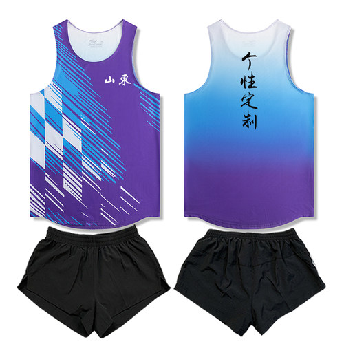田径服体育生训练服马拉松跑步