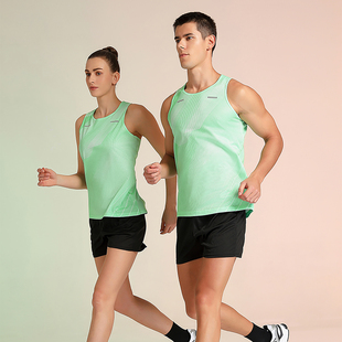 夏款体育生训练服田径服男女运动速干套装背心体考比赛服运动套装